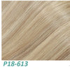 Straight Silk Top Base Topper Swiss Lace Clip In  Women Toupee With Bangs Breathable 100% Real Human Hairpiece Blonde Color Wigs