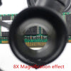 2XLED Watch Jeweler Repair Magnifier Head-Mounted Headband Adjustable Magnifying Head Eye Glasses Loupe Lens 8X 15X 23X