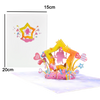 Valentinstag Geschenk 3D Pop Up Karte Jahrestag Hochzeit Geburtstag für Ehefrau Ehemann Grußkarten mit Umschlag und Notizkarte