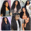 Loose Deep Wave Human Hair Wigs For Women Human Hair Glueless Wig Human Hair Ready To Wear Pre Plucked Brazilian Raw Human Hair