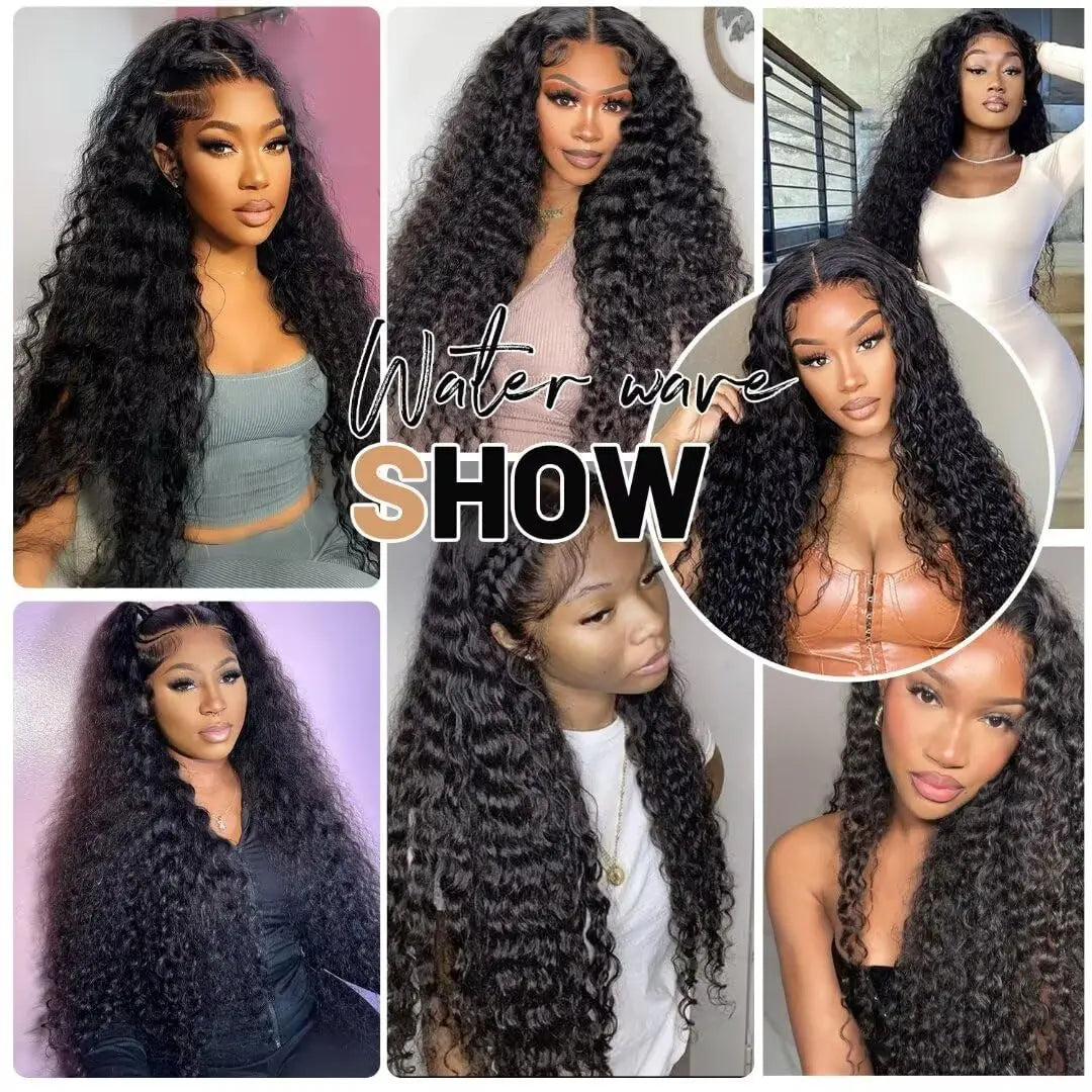 Loose Deep Wave Human Hair Wigs For Women Human Hair Glueless Wig Human Hair Ready To Wear Pre Plucked Brazilian Raw Human Hair