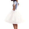 Multi-layer Tulle Tutu Skirts Fuchsia 6 Layers Fluffy Petticoat Underskirt Princess Ball Gown Women Halloween Party Skirt