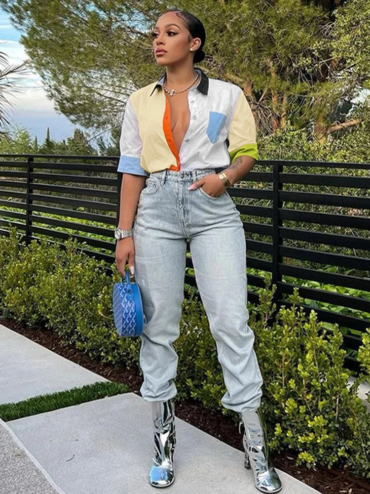 2022 Summer Women Blouses Half Sleeve Spring Blouse Woman Blouse Shirt Office Elegant Work Shirt Top Blusas Mujer De Moda