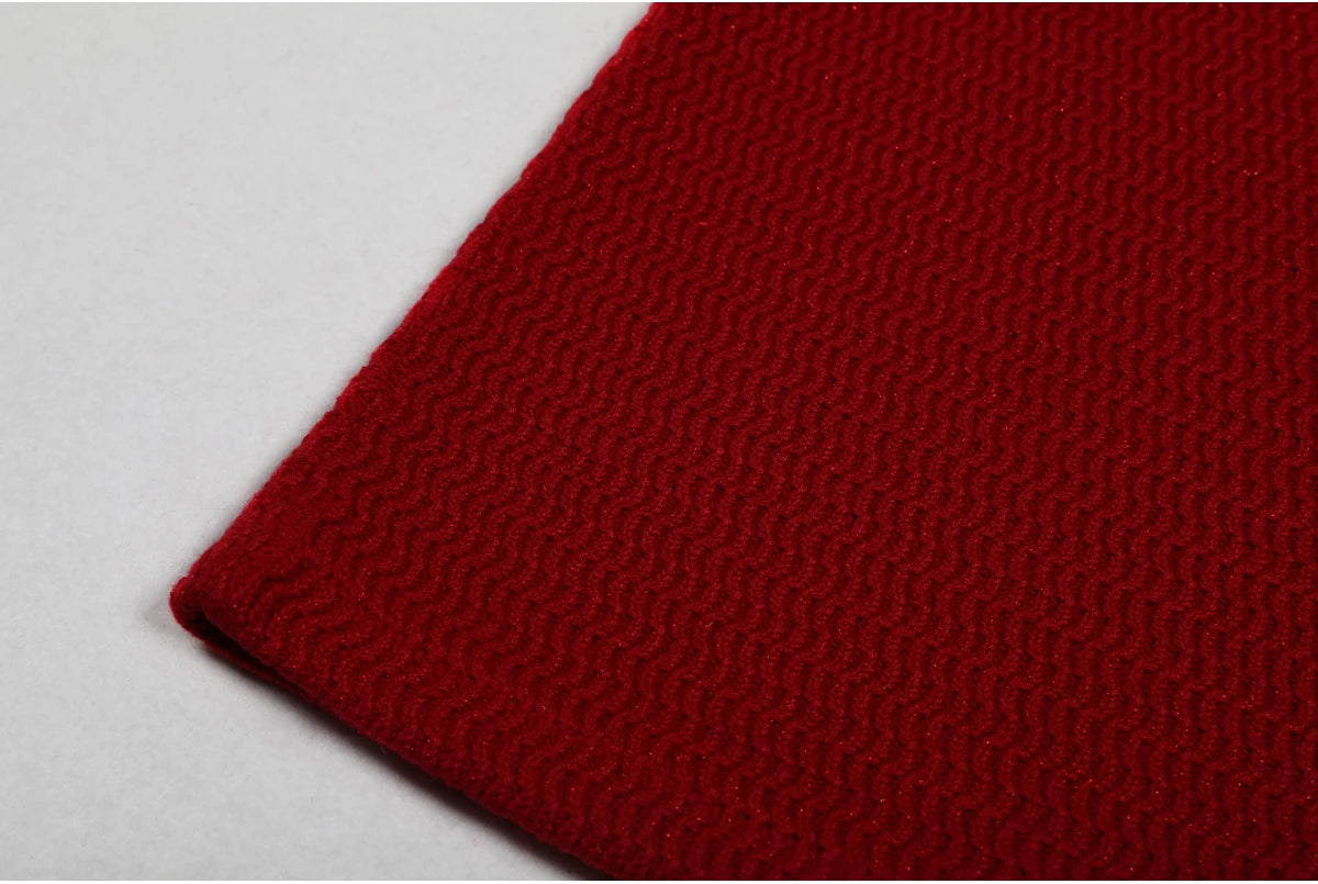 High Quality New Fashionable Elastic Knitted V-neck Luxurious Exquisite Nail Bead Piece Cardigan Slim Fit Short Skirt Women Set