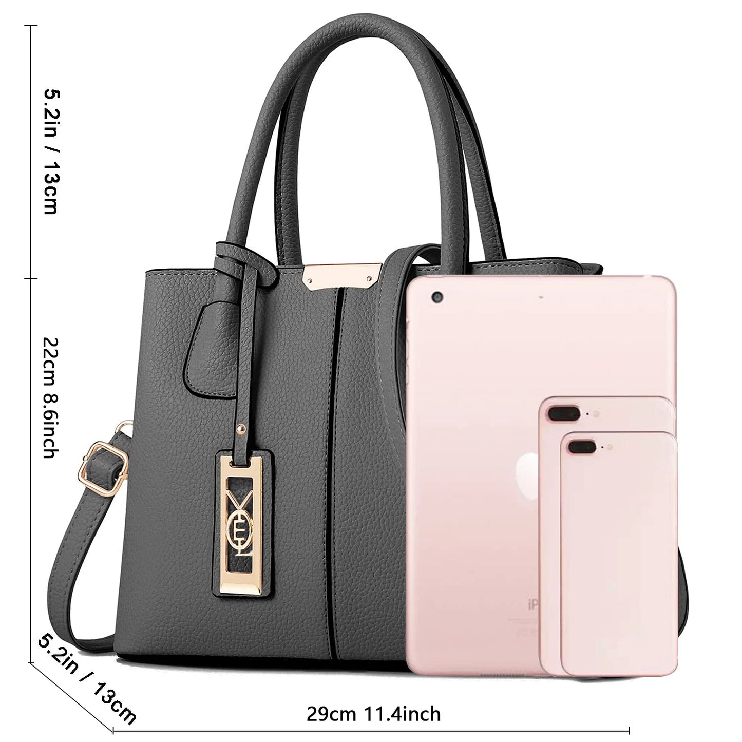 Famous Designer Brand Bags Women Leather Handbag New Luxury Ladies Purse zwq