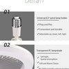 Ceiling Fan with Lighting Lamp Converter Base with Remote Control Ceiling Fan Lamp for Bedroom Living Home Silent 3 Speed