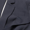 TWOTWINSTYLE Hollow Out Backless Slimming Blazers For Women Notched Collar Long Sleeve Spliced Button Irregular Blazer Female