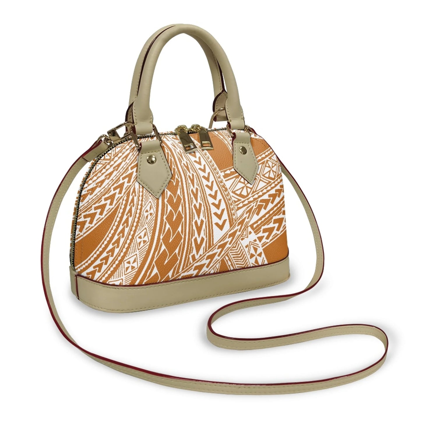 Polynesische Damen-Umhängetasche 2025 Neues Design Samoa-Musterdesign Maßgeschneiderte Damenhandtasche Party Quadratische Umhängetasche