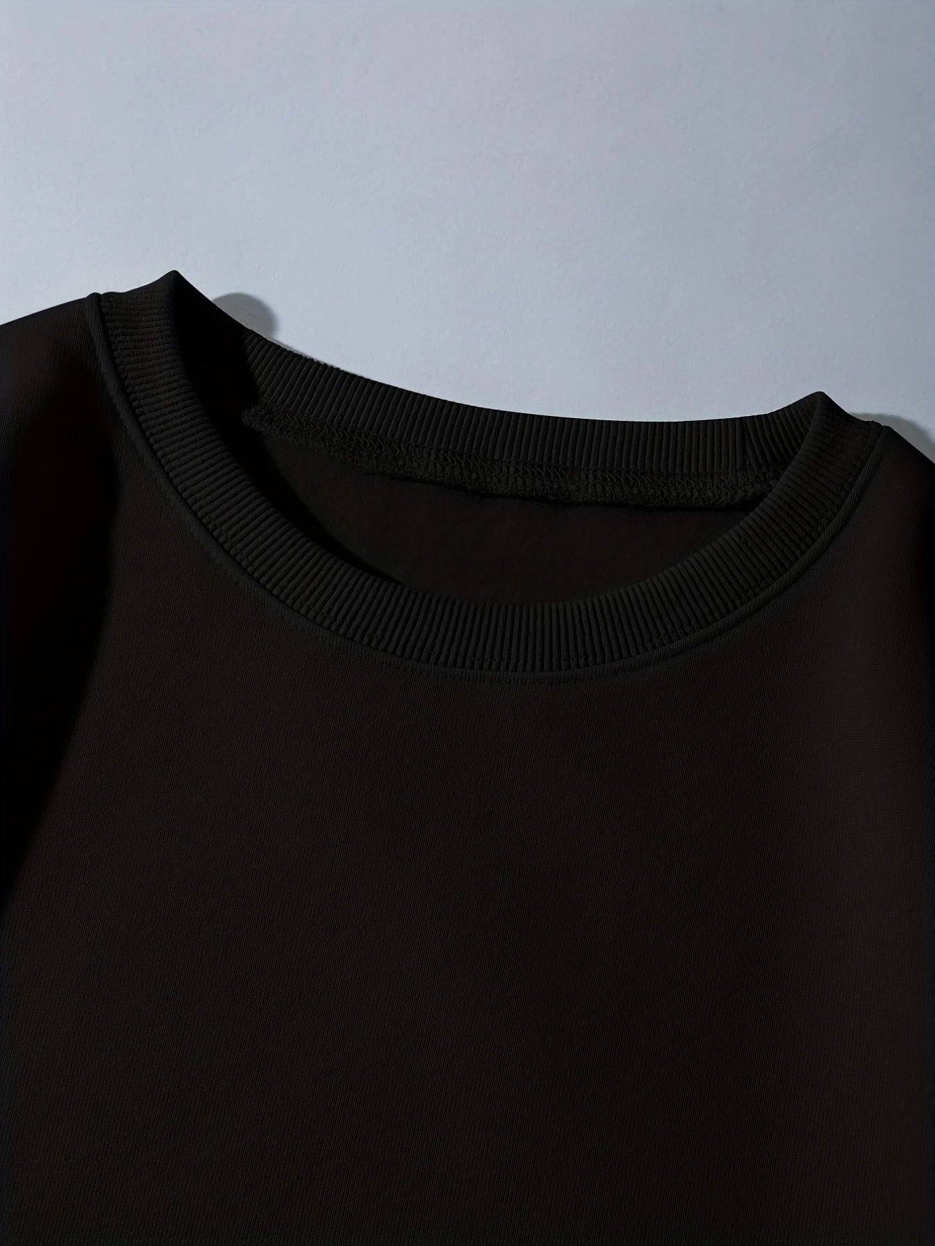 Women's Autumn Winter Sweaters  Black Loose Plus Size  Female hoodie Long Sleeves O-neck Pullovers Sporty and Rich Clothing