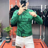 Herren-T-Shirt mit modischer Persönlichkeit, stilvoll und vielseitig, im Trend, Langarm-Herren-Base-Shirt, dicker Stil