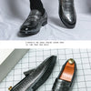 High Quality Leather Shoes Men British Style Wedding Business Brogue Shoes For Men Size 48 Men's Dress Shoes Formal Leather Male