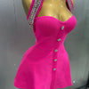 2025 Women Black Sexy Off the Shoulder Shinning Crystal Bodycon Bandage Long Dress Gloves Elegance Celebrate Evening Party Dress