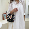Evening Bags for Women 2024 New Fashionable Leather Shoulder Bag Woman Hard High Quality Hip Hop Party Luxury Designer Handbag