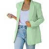 Autumn Pink Blazer Women Slim Elegant Blazers Jacket Women's Buttons Double Breasted Blazer Office Ladies Work Coats Jacket
