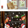 Weihnachtsfensteraufkleber Frohe Weihnachten Dekorationen für Zuhause 2024 Weihnachtsschmuck Xmas Navidad Natal Geschenke Neujahr 2025