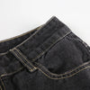 Weekeep Floral Embroidery Jeans Vintage 2000s Low Rise Flared Jeans Women Retro y2k Baggy Denim Pants High Street Basic Trousers