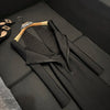 TWOTWINSTYLE Luxury Slimming Solid Dresses For Women V Neck Sleeveless High Waist Elegant Dinner Dress Female Fashion KDR525118