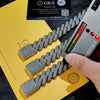 Pass Diamond Test Hip Hop Jewelry VVS1 Stone Shiny 2row 3row Men Women 925 Sterling Silver Necklace Moissanite Cuban Link Chain