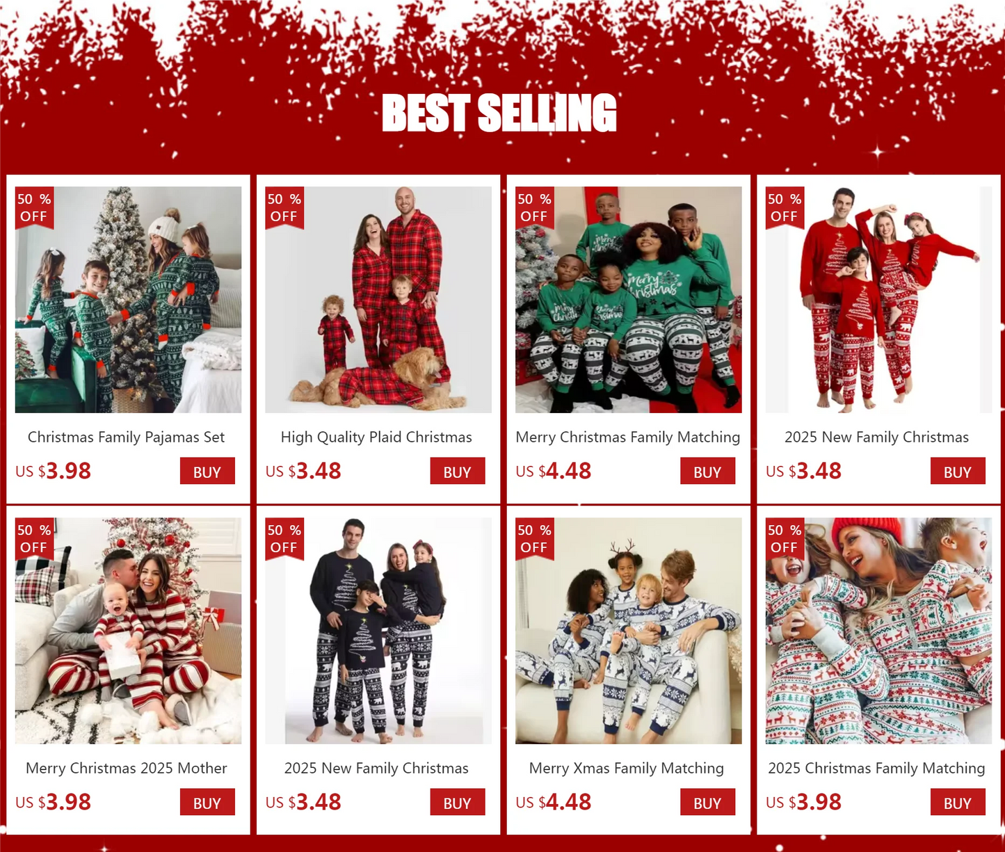 Merry Christmas Family Matching Outfits All Elk Print Mother Father Kids Pajamas Set Soft Loose Sleepwear Xmas Look Gift Pyjamas