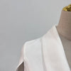 TWOTWINSTYLE Solid Chic Elegante Blazer für Damen Schalkragen Umhangärmel Tunika Schlankmachende Temperament Mäntel Damenmode Neu