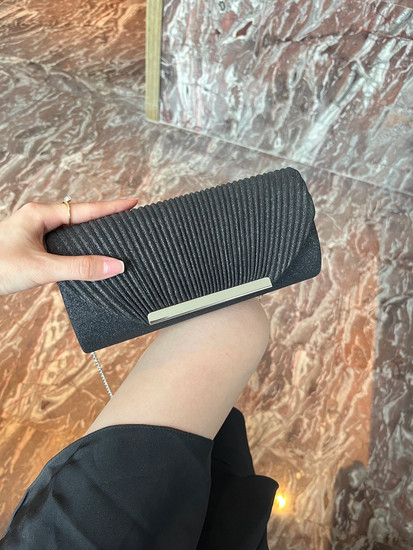 Fashion Elegant Clutch Bag New 2023 Hot Selling Chain Dinner Bag Bride Bridesmaid Lady Handbag Factory Outlet