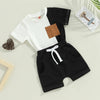 ma&baby 0-3Y Toddler Infant Baby Boy Girl Clothes Sets Casual Short Sleeve T-shirt Tops Shorts Summer Outfits Clothing