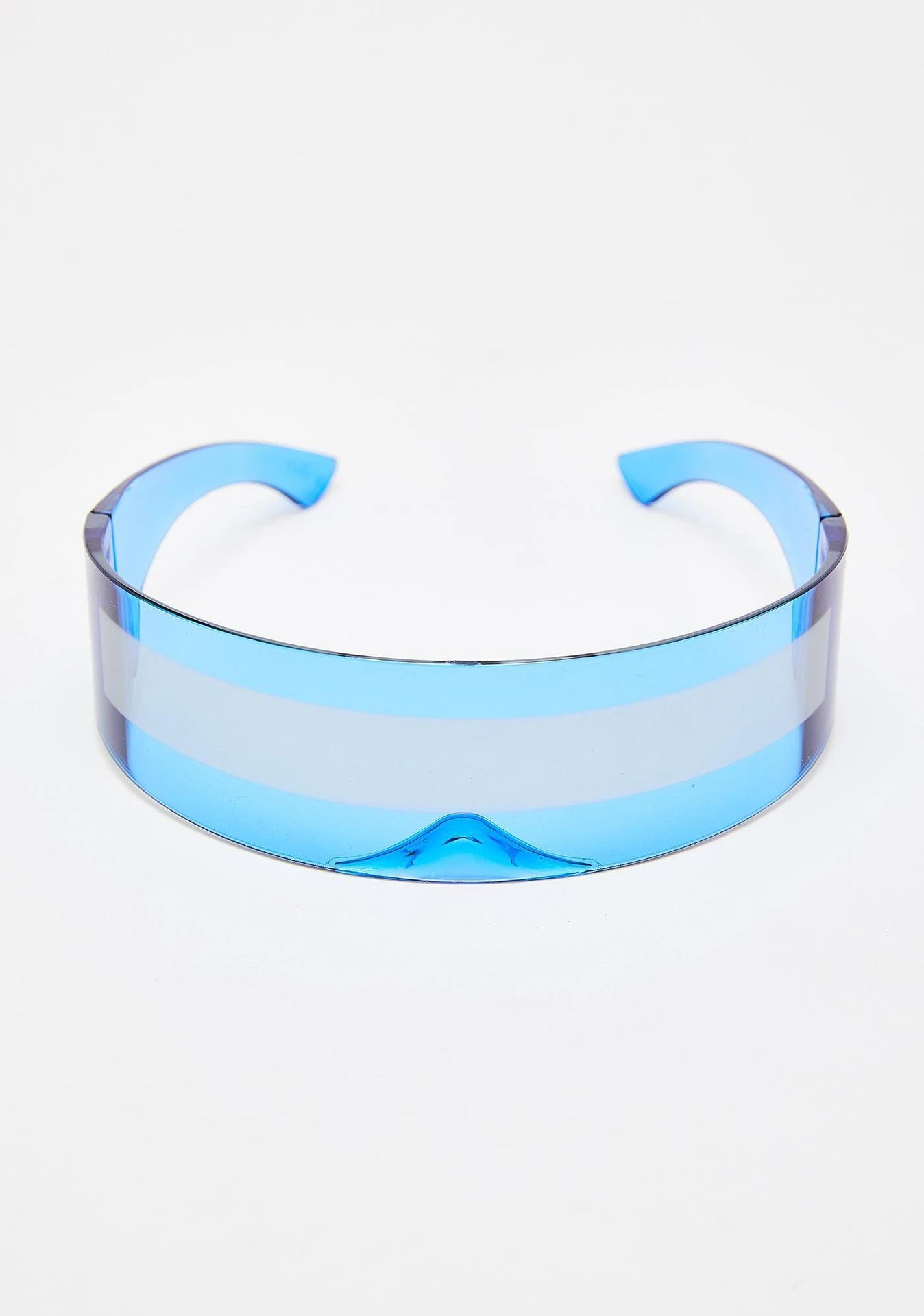 Futuristic Narrow Visor women Sunglasses Laser Eyeglasses Personality Mirrored Lens Eyewear Glasses integrated Men sun glasses