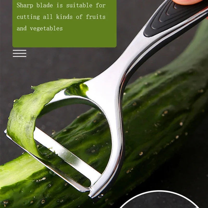 1/2 PCS Stainless Steel Multifunctional Vegetable Peeler and Shredder Shredder Potato Carrot Grater Kitchen Tools Gadgets Gadget