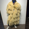 GO BALLISTIC YA Fox Fur Coat 2023 Winter New Natural Fur Clothing Fur Outwear 7337