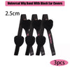 Lace Melting Band With Ear Cover Elastic Band For Wigs Black Wigs Edge Wrap To Lay Edges Wig Headband Lace Frontal Band