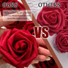 50-200PCS Artificial Roses Flowers Foam Flowers with Stems Fake Roses for DIY Wedding Bouquets Centerpieces Valentine's Day