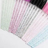 HUAZDS 300pcs Disposable Mascara Wands Eyelash Brush Spoolies for Eye Lash Extension, Eyebrow and Makeup Crystal Makeup Tools