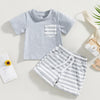 ma&baby 0-3Y Toddler Infant Baby Boy Girl Clothes Sets Casual Short Sleeve T-shirt Tops Shorts Summer Outfits Clothing