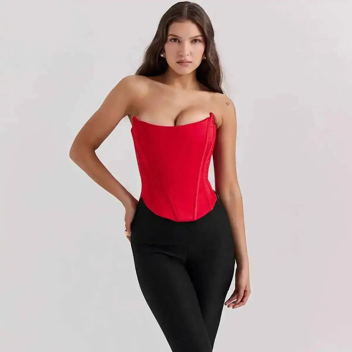 Giyu Sexy Camis Bandage Lace Up Corset Crop Tops Women 2025 Summer Elegant White Camisole Off Shoulder Backless Blusas Femme