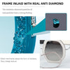 Oversized Luxury Diamond Shiny Sunglasses Women Irregular Round Crystal Sun Glasses Men UV400 Shades Eyewear Polygonal Sunglass