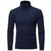 Long Sleeve T-shirt Thermal Underwear Tops Men Winter Clothes Thermal Shirt Autumn Men's Winter Tights High Neck Thin Slim Fit