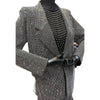 Blingbling Water Drill Suits Jacket 2023 New Spring Loose Long Sleeve Cardigans Mid-long Tailored Collar Women Blazers Coat