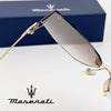 MASERATI Luxury Sunglasses Nylon Sunglasses UV400 Sunglasses for Driving Cycling Beach Outdoor for Men Women Trendy Design