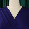 2024 summer new short sleeve V-neck waist solid color Tunle pencil skirt dress