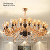 Kronleuchter Wohnzimmer Groß Luxus Kristall Lampe Esszimmer Schlafzimmer Dekoration Französischer Retro Kronleuchter Beleuchtung