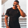 Herren Sommer Rundhals Kurzarm Lockeres T-Shirt