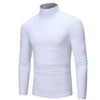 Long Sleeve T-shirt Thermal Underwear Tops Men Winter Clothes Thermal Shirt Autumn Men's Winter Tights High Neck Thin Slim Fit