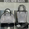 Luxury Crystal Shiny Rhinestone Diamond Bucket Bag Female Bling Evening Bag Lady Purse Women's Handbag Shoulder Messenger Bag
