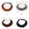Synthetic Premium Adjustable Handmade Braided Elastic Band Hair Fashion Braiding Hair Headband Headwear For Women