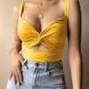 2024 Sexy Women Sleeveless Short Crop tops Ladies Vest Casual Tank Top Women's Tube Top Female Black White