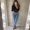 Summer Women T Shirt Girls T-Shirt Woman Clothes Long Sleeve Tops Spring Black Slim Tshirt Female Crop Top Tee Sexy Skinny Y2k