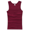 Hot Sale Men's Sleeveless Breathable Fitness Vest Basic Elastic Tank Top Men's Cotton Bodybuilding T-shirt Classic Color Clothes