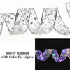 Weihnachtsdekoration LED-Band Lichter Weihnachtsbaumschmuck DIY-Spitzenschleifen Lichterkette Navidad Heimdekoration Neujahr 2023