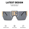 Neue 2024 Luxus Designer Square Sonnenbrillen Frauen Mode Trendy Punk Sonnenbrille Damen Farbverlauf Shades Brillen Oculos UV400