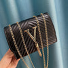 Embroidery Women Crossbody Bag Thread Luxury Handbag Shoulder Bags Brand Sequined Tassel Clutch Small Bag and Purse Party